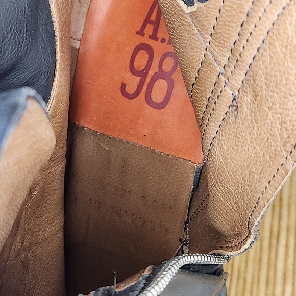 Elegant Charcoal Ankle Boots - Picture 10 of 13